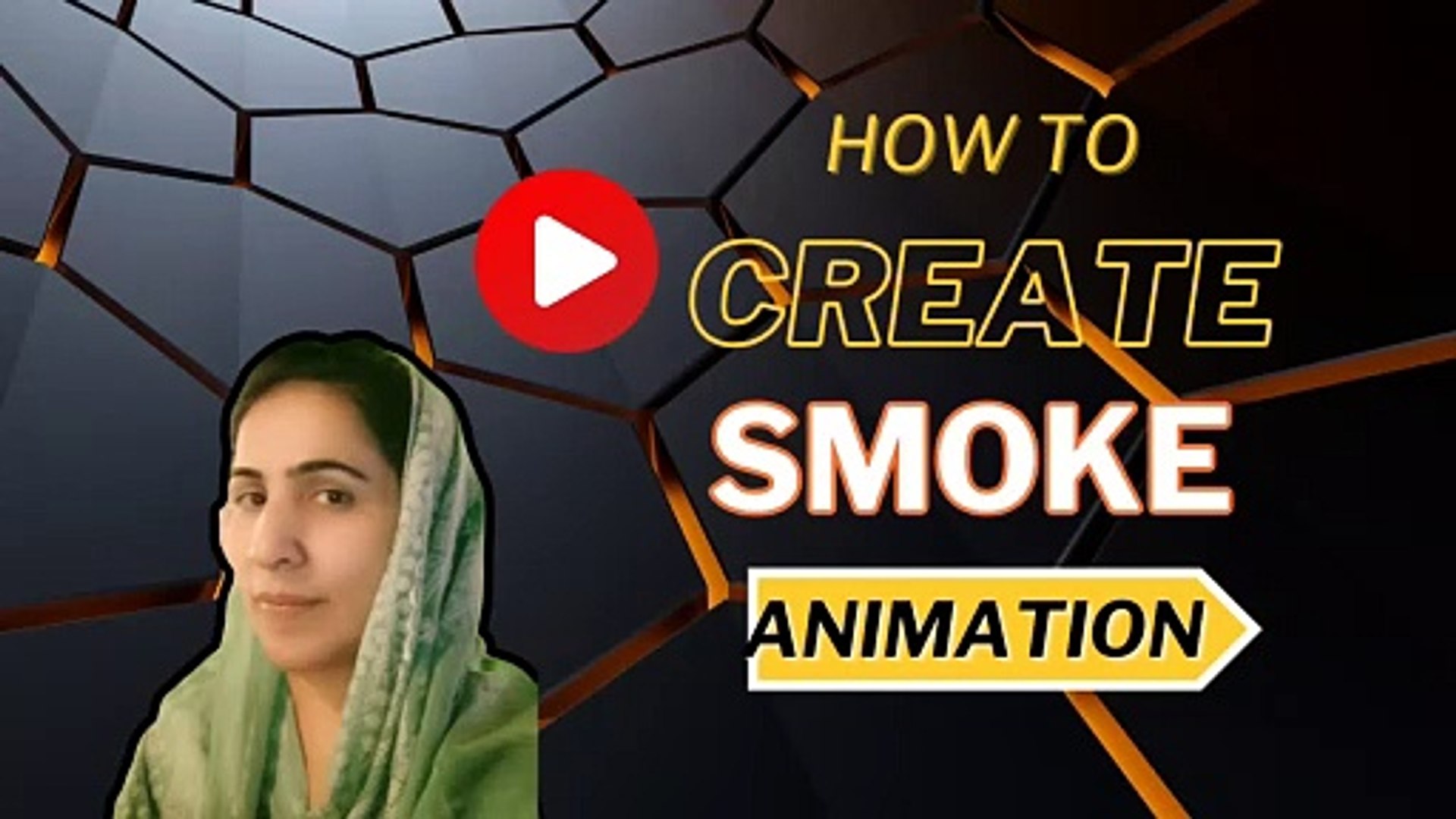 ⁣Canva smoke animation