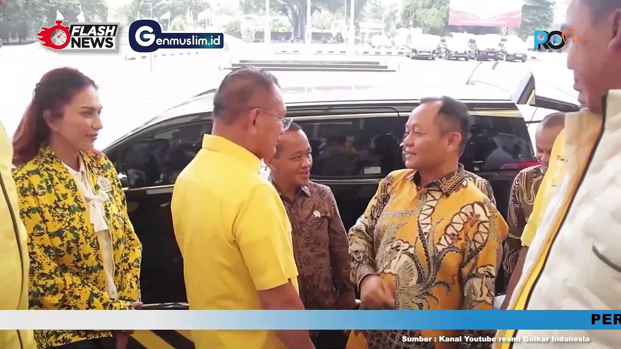 Ketum Golkar Bahlil Lahadahlia Umumkan Pengurus Golkar 2024-2029