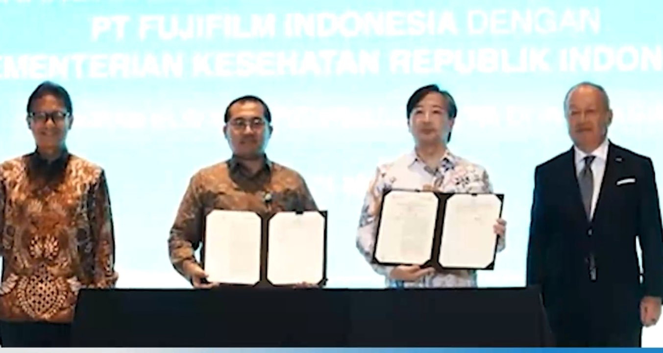 Upaya Eliminasi Penyakit TB, Kemenkes RI Kerjasama dengan Fujifilm Indonesia