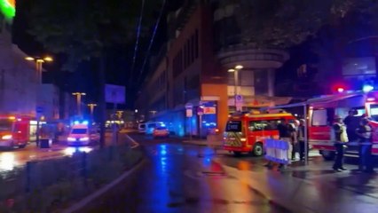 Suspect on the run, several dead in mass stabbing in Germany