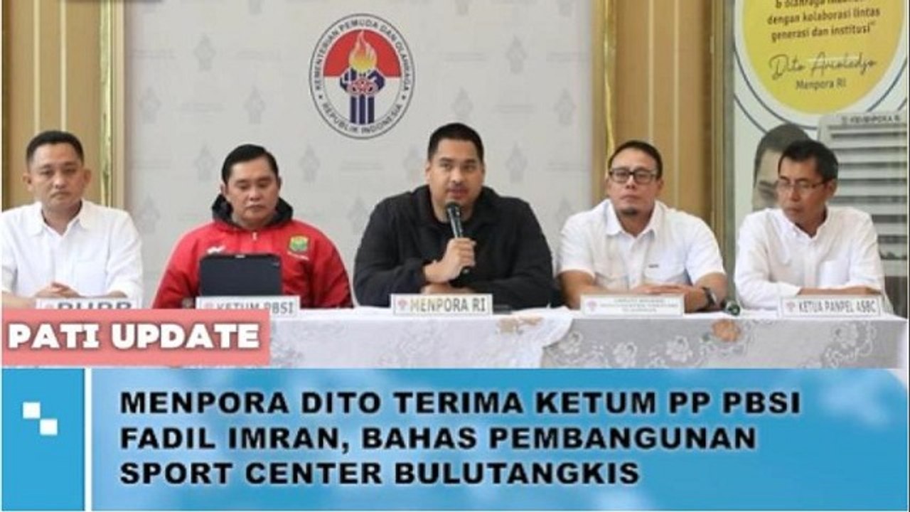 Pertemuan Menpora dan Ketum PP PBSI di Kemenpora, Rencanakan Bangun Sport Center Berstandar BWF