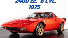 Lancia Stratos  2400 cc. 6 Cyl. 1975