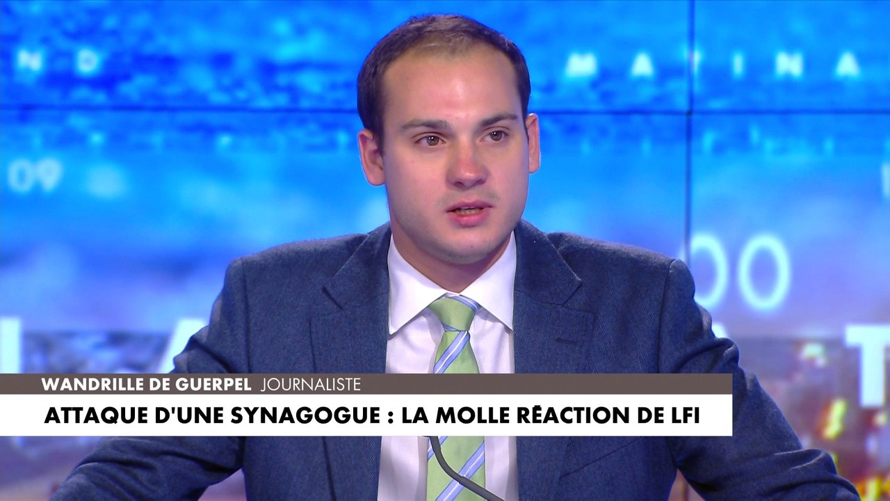 Wandrille de Guerpel : «Les députés LFI vont devoir présenter leurs excuses à la communauté juive»