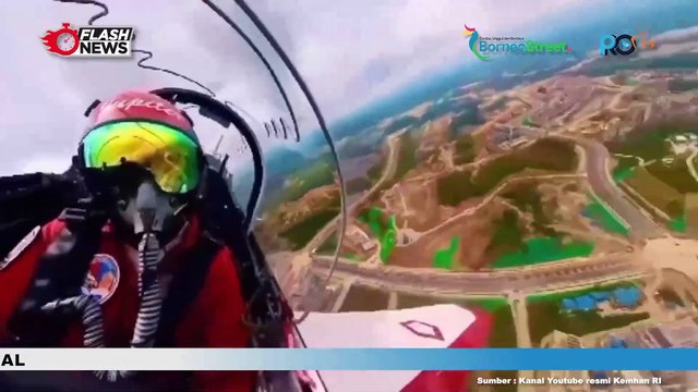 Kompilasi Demo Udara Jupiter Aerobatic Team di Langit IKN Rangkaian HUT RI ke-79