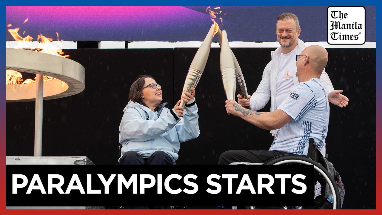 Under sea and over land, the Paris Paralympics flame is lit before beginning an exceptional journey
