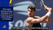 'Still feeling good' - Alcaraz on injury scare ahead of US Open