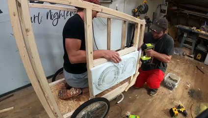 I built a CAMPER for my DOG