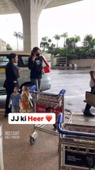 Nargis Fakhri papped at the Airport Today 
