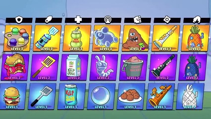 SPONGEBOB POWER-UPS IN BRAWL STARS!!!