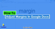 How To Adjust Margins In Google Docs