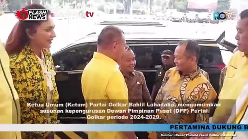 Bahlil Lahadalia Umumkan Pengurus Golkar 2024-2029