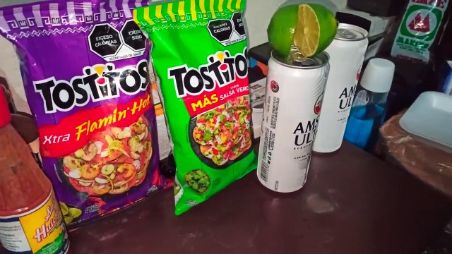 #Receta De #Cocina #Botanas #frituras #tostitos #Salsa #picante #limon #cervezas #ultra #aji #chile