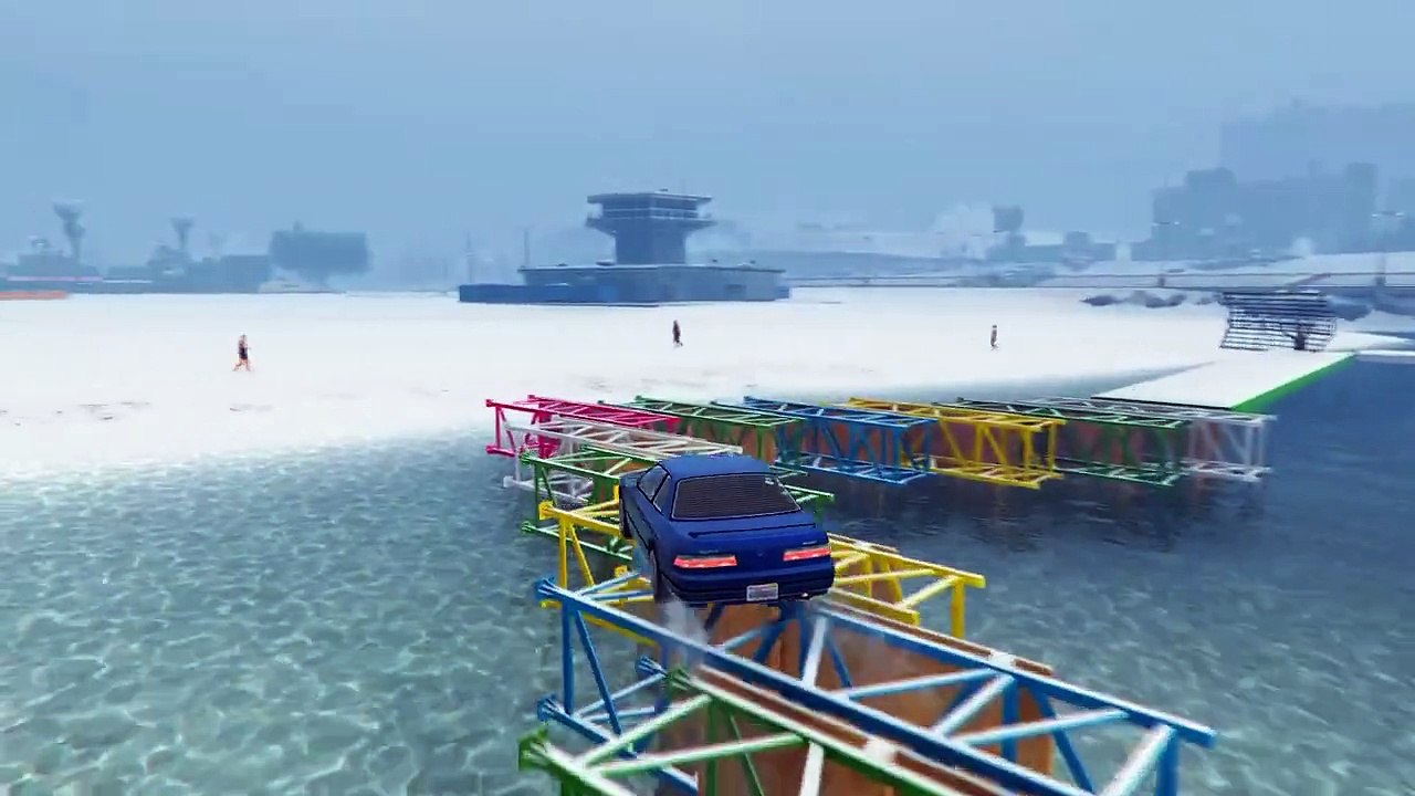 Complete This Hard Parkour Race in GTA 5 Online game fun