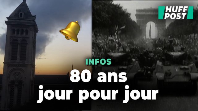 Pour les 80 ans de la Libération de Paris, les cloches des églises de la capitale lancent le début des festivités