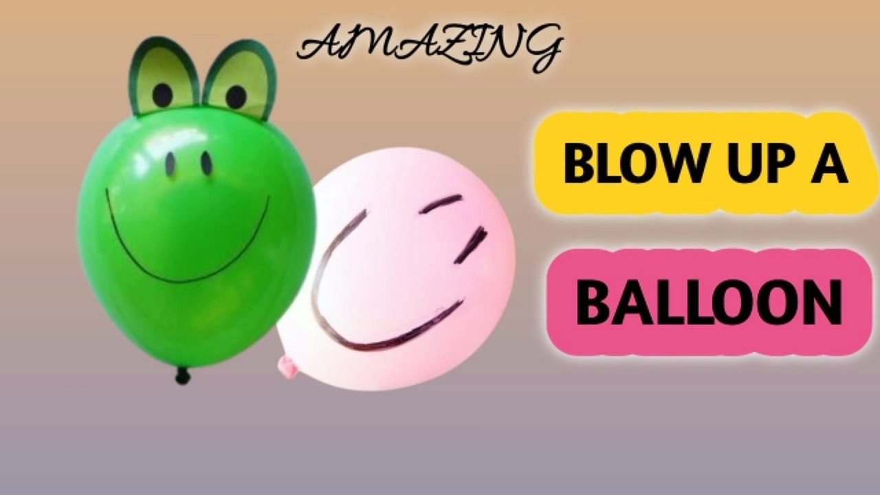 Try now  | How to blow up balloon | Easy craft idea | UMNartcraft