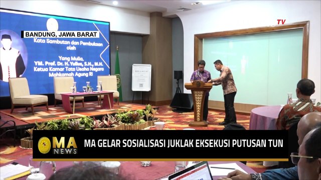 Tujuan Mahkamah Agung Gelar Sosialisasi Juklak Eksekusi Putusan Tata Usaha Negara - MA NEWS