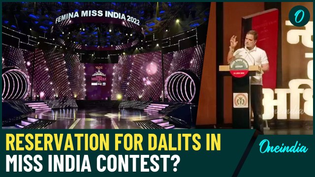 Rahul Gandhi Slams Centre on Caste Census, Points to Lack of Dalit, Tribal, OBC Women in Miss India