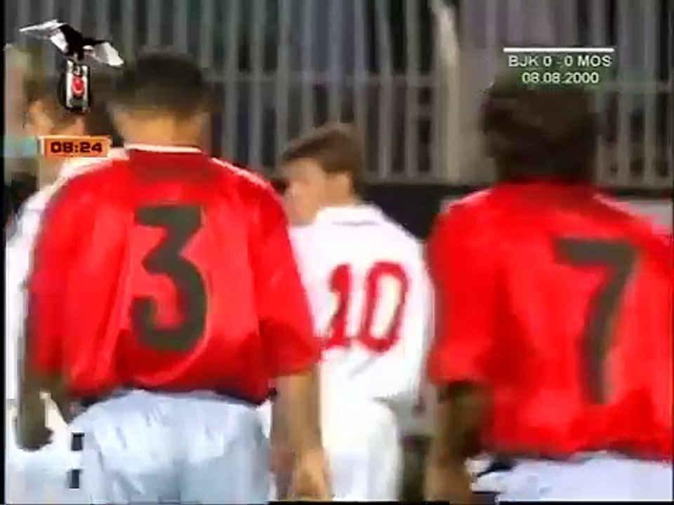 Beşiktaş JK 3-0 Lokomotiv Moskova FC-8 Ağustos 2000 (2000-01 UEFA Şampiyonlar Ligi Sezonu 3.Ön Eleme Turu İlk Maçı)