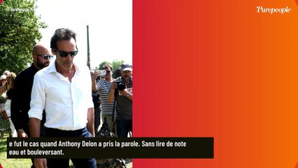 Dans la chapelle de Douchy, Anthony Delon était bouleversant, un invité témoigne