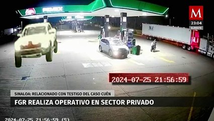 Operativo en Culiacán por testigo clave del asesinato de Héctor Ojeda