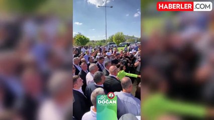 CHP'li başkanın eşi, kendini çiftçi olarak tanıtıp Özgür Özel'e dert yandı