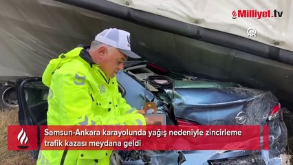 Samsun'da sağanak faciası! 3 ölü, 2'si ağır 10 yaralı