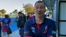 Hepburn A grade coach Gary Cooke speaks to The Courier after qualifying final win against Learmonth.