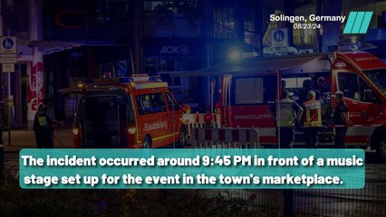 Germany: Chaos After a Knife Attack