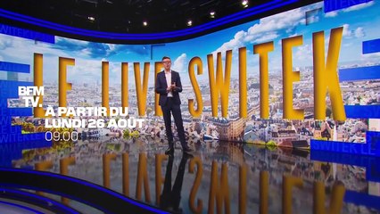 Maxime Switek à la tête du "Live Switek" du lundi au vendredi de 9h à 12h
