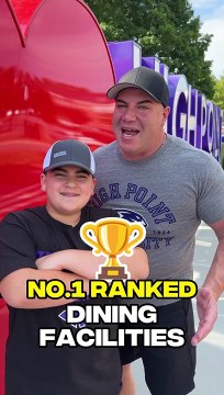 BOOM METER Takes On HPU‼️ #highpointuniversity #hpu #college #collegefood #boom #father #son #family #bigjustice