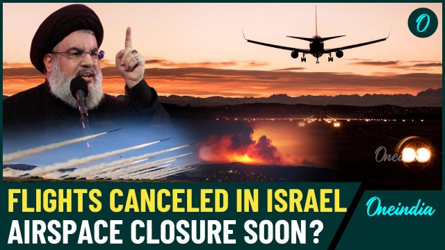 Hezbollah’s Israel Attack Prompts Major Flight Cancellations: Nasrallah to Address on Possible War