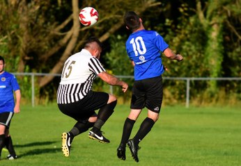 GALLERY: Champions Penparcau held to a goalless draw against Bow Street Reserves