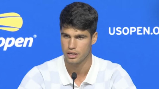 Tennis - US Open 2024 - Carlos Alcaraz : Jannik Sinner is declared innocent, I stand by that