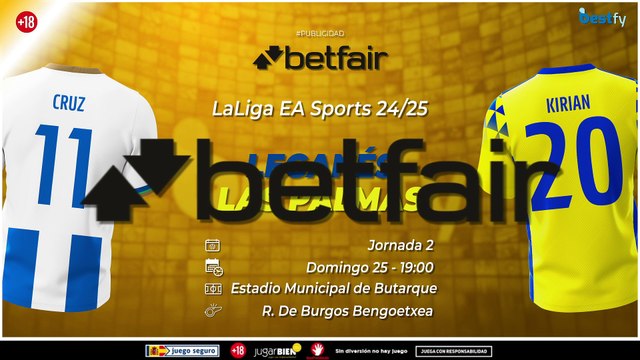 Leganes y Las Palmas afrontan la segunda jornada