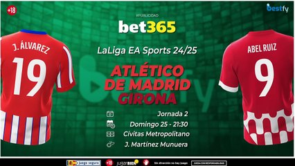 Las mejores cuotas del Atletico vs Girona