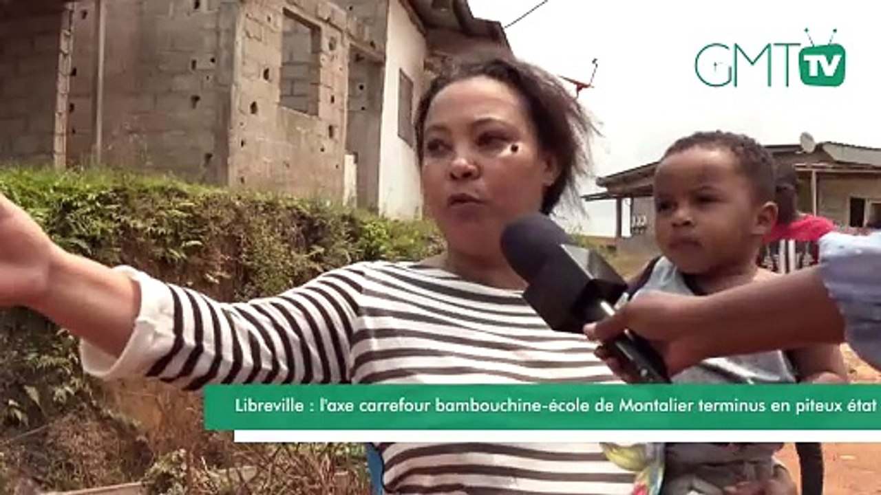 [#Reportage]  Libreville : l'axe carrefour bambouchine-école de Montalier terminus en piteux état