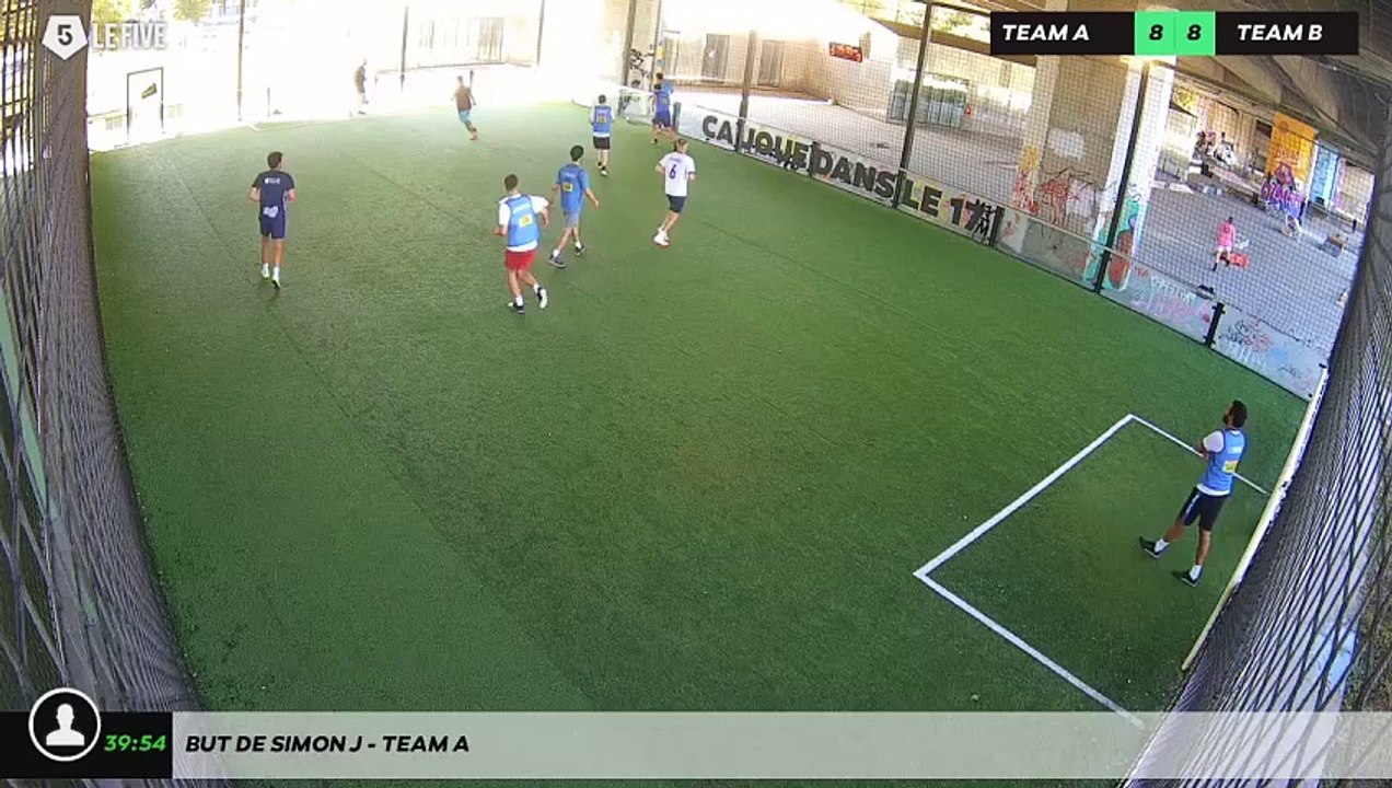 But de Simon J - Team A