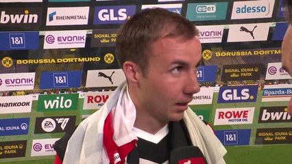 Francfort - Götze : ''À Dortmund, c’est toujours difficile''