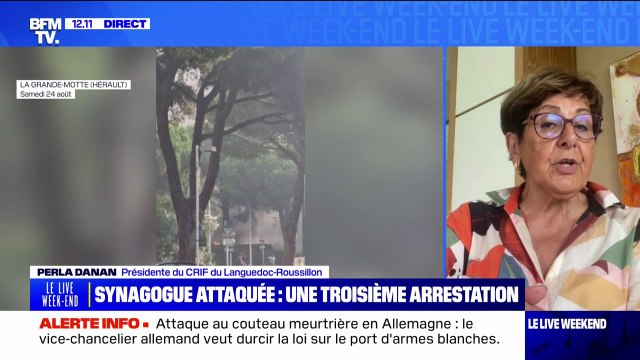 On a frôlé la catastrophe : Perla Danan, présidente du CRIF du Languedoc-Roussillon, réagit à l'incendie devant la synagogue de La Grande-Motte
