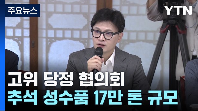당정 추석 성수품 17만톤 공급...소상공인·중소기업 자금 지원 / YTN
