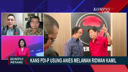 [FULL] PDI-P Bongkar Pertimbangan dan Kalkulasi Dukung Anies di Jakarta, Pengamat Beri Tanggapan