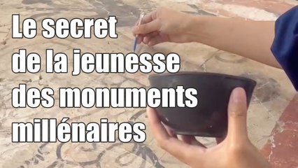 Le secret de la jeunesse des monuments millénaires