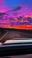 Captured the Perfect Sunset on a Road Trip