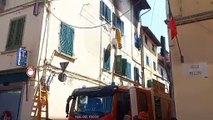 Incendio a Santa Croce sull'Arno, bambina muore nel rogo dell'appartamento