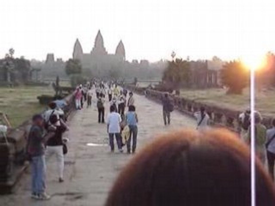 sunrise in Angkor