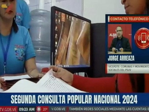 Vpdte. de Comunas Jorge Arreaza hizo un llamado a la participación ciudadana en la Consulta Popular