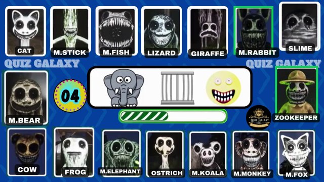 Guess The MONSTER By EMOJI & VOICE | Zoonomaly | Zoonomaly Final Boss.! ZOOKEEPER, MONSTER SMILE CAT