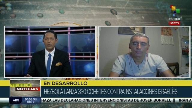 Hezbolá e Israel intercambiaron masivos ataques con misiles