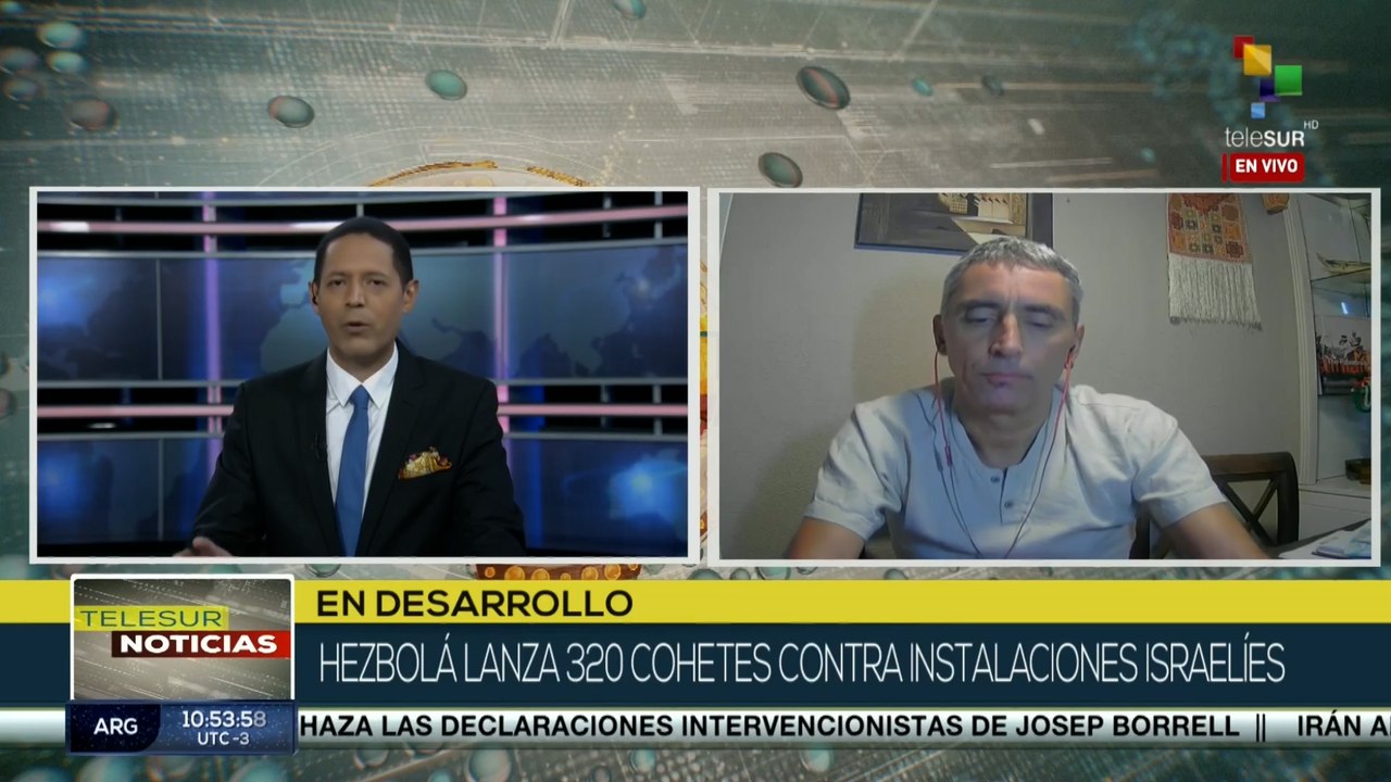Hezbolá e Israel intercambiaron masivos ataques con misiles