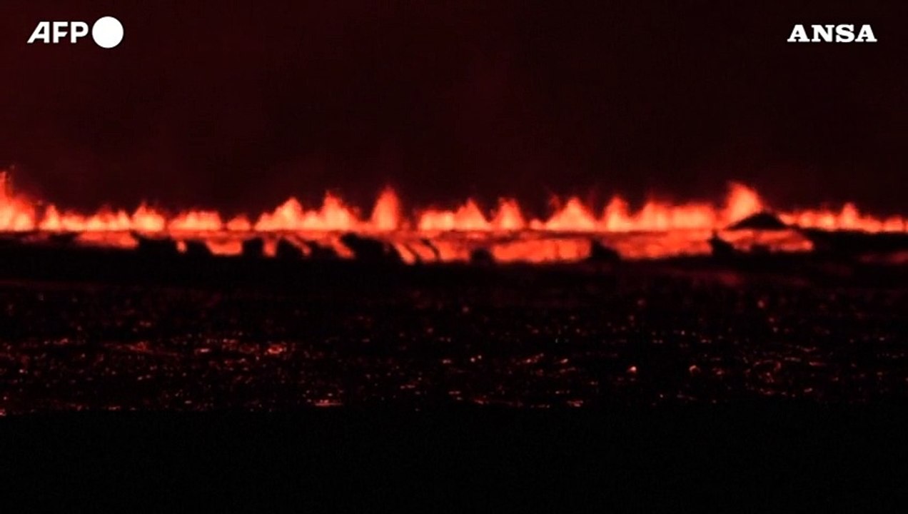 Islanda, nuova eruzione vulcanica nel sud-ovest dell'isola